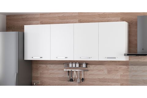 MİNAR 210 CM MUTFAK DOLABI BEYAZ 210-B1-ÜST MODÜL