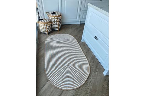 MİLDA JÜT EL ÖRGÜSÜ KİLİM 74, OVAL, 100X200