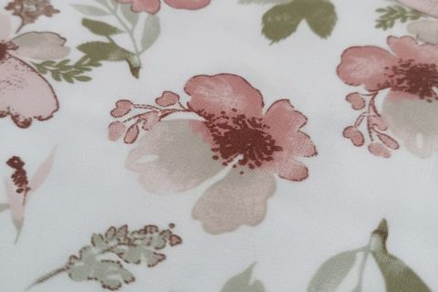 MAKİ HOME ÇİFT KİŞİLİK LASTİKLİ ÇARŞAF VE YASTIK KILIFI SETİ, ÇİÇEK DESENLİ, 160X200, 50X70