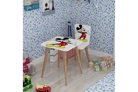 DECORAİR KERAS ÇOCUK AKTİVİTE MASA SANDALYE TEK KİŞİ ERKEK