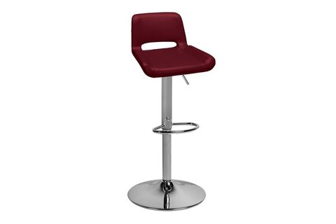 SÜPER ÇELİK 958 BAR SANDALYESİ, BORDO