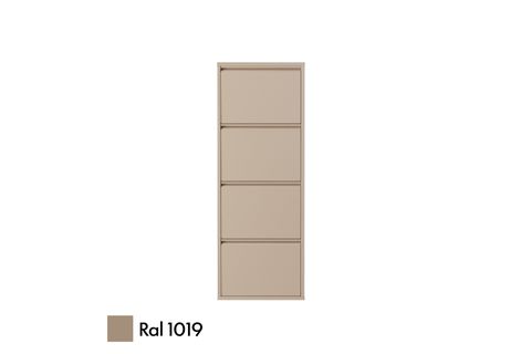 LİNEA METAL AYAKKABILIK, CAPPUCCİNO, 4 KAPAKLI