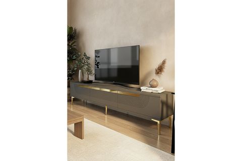 MEYRA TV SEHPASI, ANTRASİT GOLD, 180 CM, TSA1805AG
