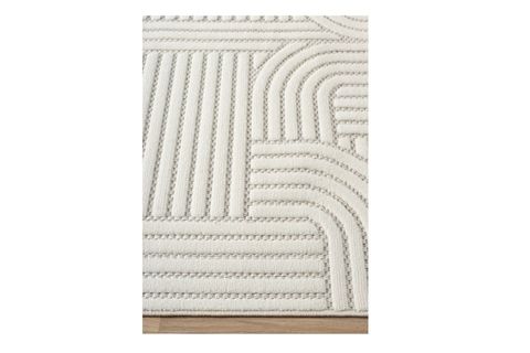 BOHEM SERİSİ HAV TOZ VERMEZ MAKİNE DOKUMA HALISI, KREM, 160X230