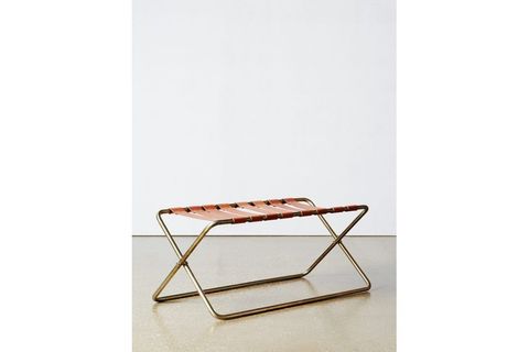 SOHOMANJE GERÇEK DERİ METAL BENCH