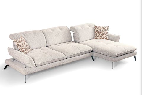COSY KÖŞE KOLTUK, METAL AYAK, SAĞ KÖŞE, KIRIK BEYAZ