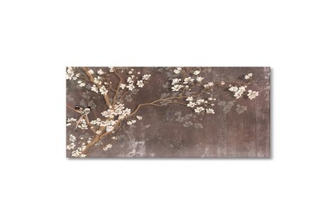 TABLOLIFE HARMONY OF NATURE YAĞLI BOYA DOKULU TABLO, GOLD ÇERÇEVE, 75X100
