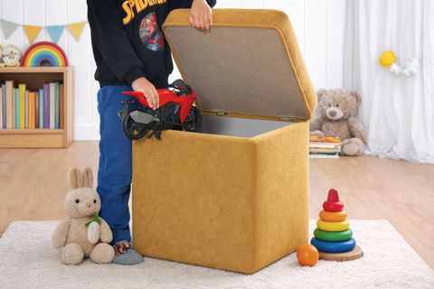 PİKLET ÇOCUK SANDIKLI PUF, HARDAL