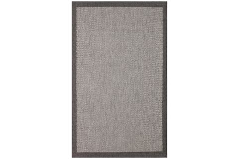 ARVEN 02 SİYAH GRİ SİSAL MODERN HALI, 80X150
