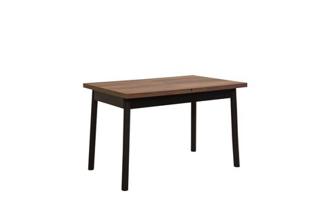 OLİVER MASA TAKIMI, BAROK SİYAH, 75X120