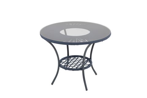 İRİS ALÜMİNYUM İP ÖRGÜ MASA TAKIMI, 4 KİŞİLİK