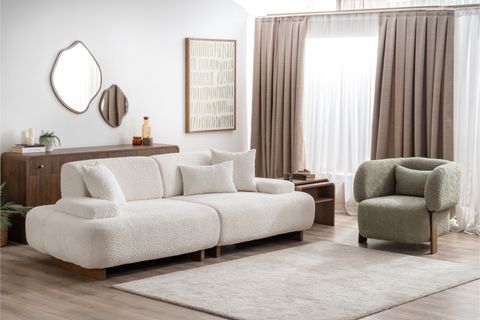 GİRONA KOLTUK TAKIMI, SHOWROOMDAN KUMAŞ DEĞİŞİMLİ