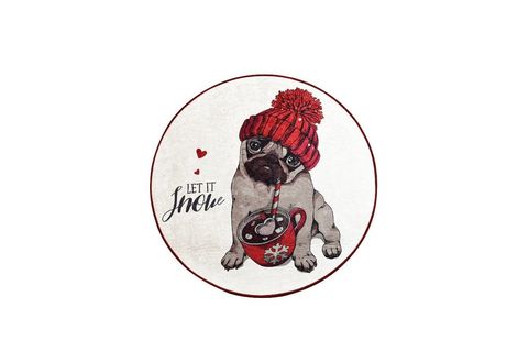 CHİLAİ HOME LET İT SNOW DJT ÇAP DEKORATİF HALI 100 CM