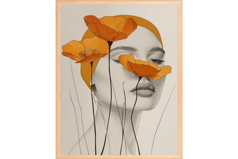 YİNE SEN TABLO SETİ, 50X70
