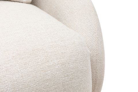NAPLES THREE SEATER SOFA, ECRU, UK