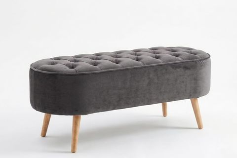 ELEGANT GÜRGEN AYAK BENCH, GRİ