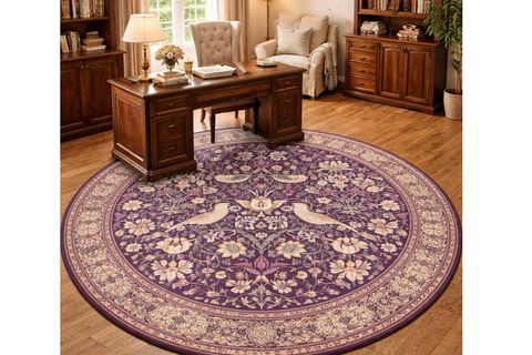 MOR BÜLBÜL DOKUMA TABAN HALI, 603 YNG 150X150 CM