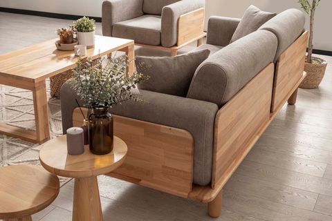 DİVA İSKANDİNAV ÜÇLÜ NATURAL AYAK, ANTRASİT