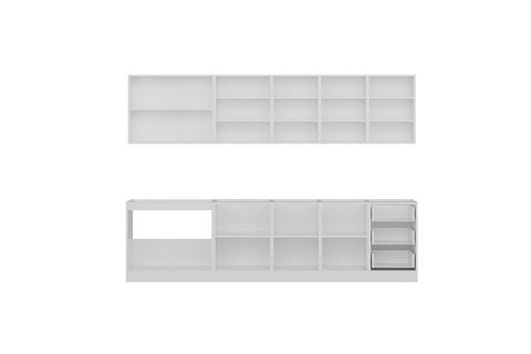 MİNAR BASİC 300 CM MUTFAK DOLABI BEYAZ 300-B1