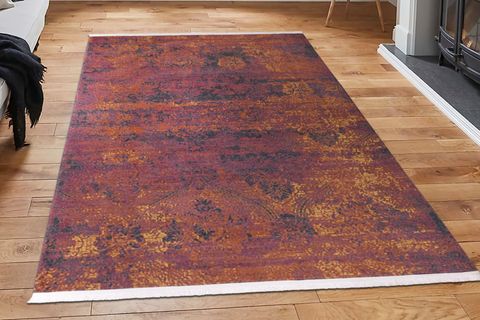RABAT PAMUK DOKUMA ŞÖNİL HALI 1069, YIKANABİLİR, MULTİ, 100X300