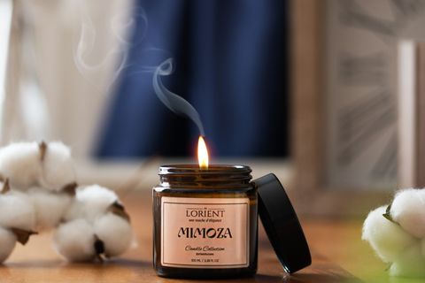 DFN HOME LORIENT MİMOZA KOKULU KAVANOZ MUM 100 GR