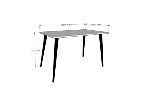 WOODFACE RİXY DOĞAL AHŞAP ÇALIŞMA MASASI, MEŞE, 115X55 CM