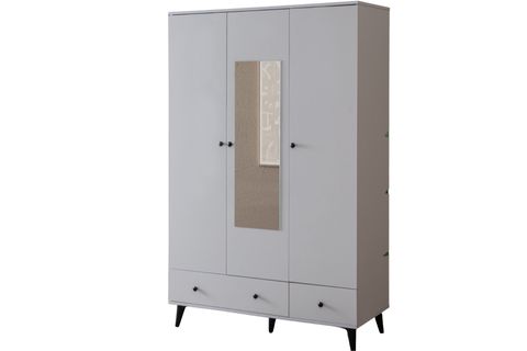 BİANCA AYNALI GARDIROP, 3 KAPAKLI