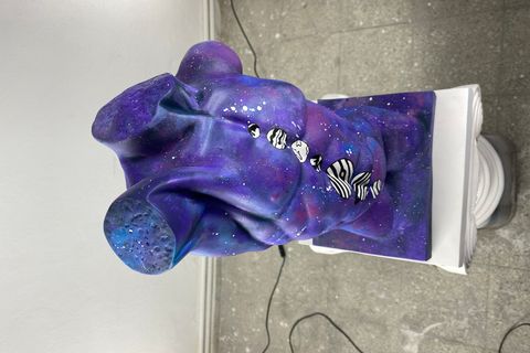 TORS GALAXY POP ART DEKORATİF ROMA YUNAN HEYKELLERİ