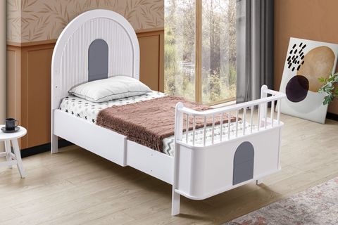 VENÜS BÜYÜYEN BEŞİK 90X130 VENÜS KARYOLA 90X190, GRİ