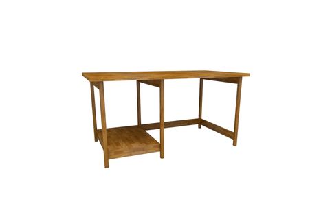 WOODFACE LİSA DOĞAL AHŞAP ÇALIŞMA MASASI, MEŞE