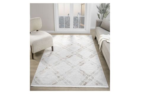 ASPENDOS AKRİLİK DOKUMA MAKİNE HALISI, 100X200, KAHVE, 5117