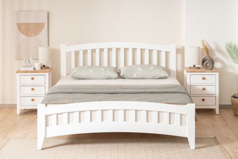 LRYA MODERN COUNTRY KARYOLA, İNCİ BEYAZI, 160X200