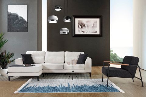 ASOS KÖŞE KOLTUK, KREM