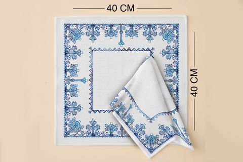 EGE MASALI PAMUKLU ALTI ADET PEÇETE