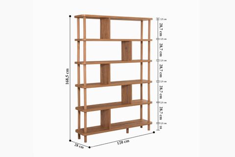 DORA META KİTAPLIK, ATLANTİK, 120X28