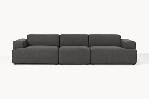 ELSA ÜÇLÜ KETEN KOLTUK, ANTRASİT