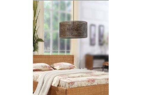 LUMEXX RATTAN CEVİZ DAVUL SARKIT