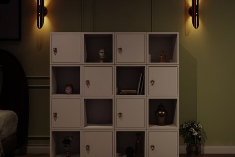 BK ÇOK AMAÇLI DOLAP, KÜBİK AÇIK RAFLI, NRG