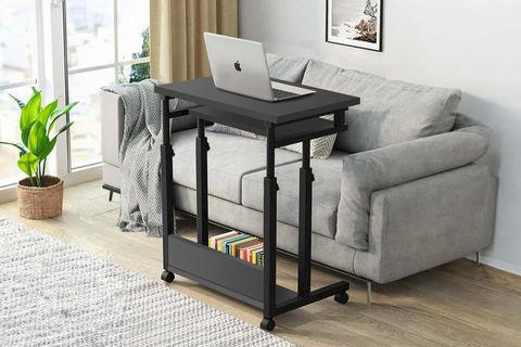 YÜKSEKLİK AYARLI VE KLAVYELIKLI LAPTOP SEHPASI, ANTRASİT