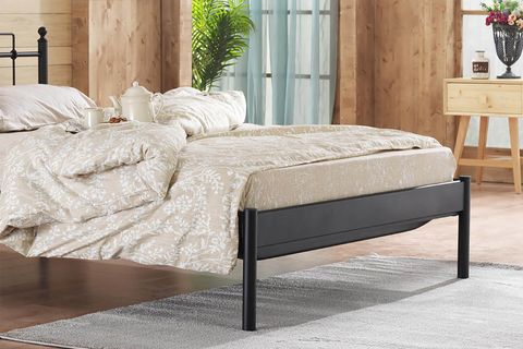 HATKUS S METAL KARYOLA, SİYAH, 140X200