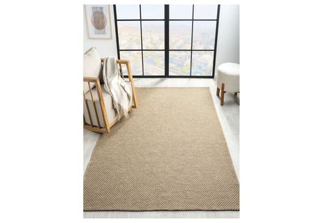 COZY WOOL YIKANABİLİR KAYDIRMAZ TOZ VERMEZ KİLİM HALI, KAHVERENGİ, 120X180, 710