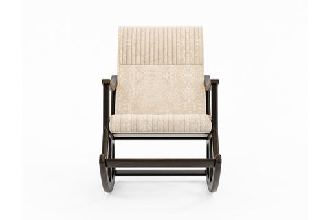 COZY PLUS SALLANAN SANDALYE, AÇIK BEJ MİNDER, CEVİZ AYAK