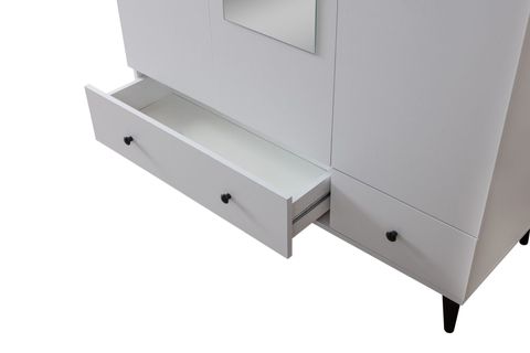 BİANCA AYNALI GARDIROP, 3 KAPAKLI