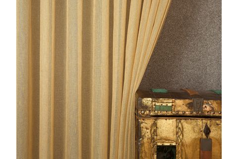 MASSARELLİ ETAMİN ŞANTUKLU TÜL ALTIN RENGİ  PİLESİZ 100X260