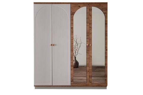 LUNA AYNALI GARDIROP, 4 KAPAKLI