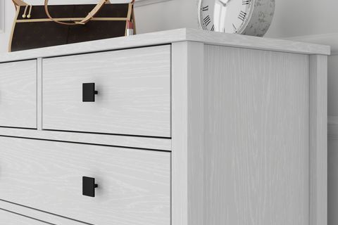 VENEZİA MİNİFİKS ŞİFONYER, WOOD BEYAZ, 5 ÇEKMECELİ