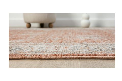 VİNTAGE ESKİTME DESENLİ DOKUMA MAKİNE HALISI, TERRA, 200X305, 10207