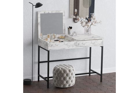 LİNDA MAKYAJ MASASI, CARRARA MARBLE