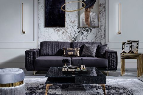 CHARİSMA KOLTUK TAKIMI, SİYAH GRİ