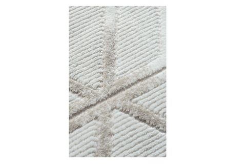 BAMBU DOKULU MODERN SIK DOKUMA MAKİNE HALISI, BEJ, 100X400, Y00595A
